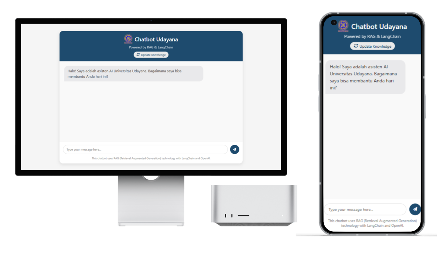 Chatbot for University